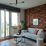 7th Floor Mokotow - Parking Apartman Varsó